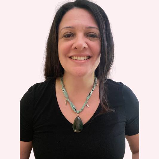 Verdant Glow Bandana Necklace