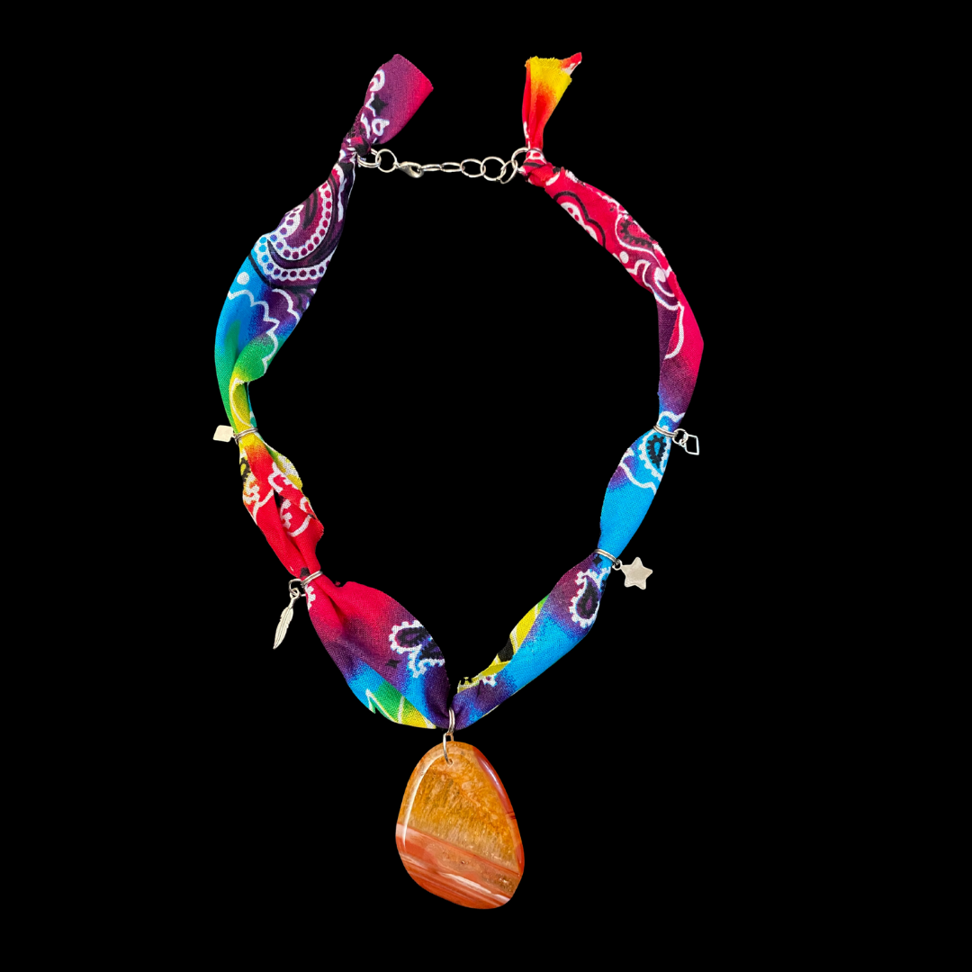 Wander Glow Bandana Necklace