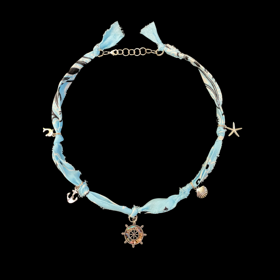 Seaside Spirit Bandana Necklace
