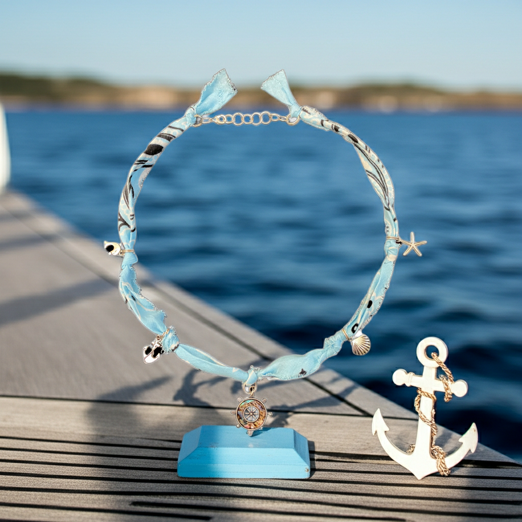 Seaside Spirit Bandana Necklace